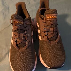 Adidas Kids' Charcoal and White Sneakers
